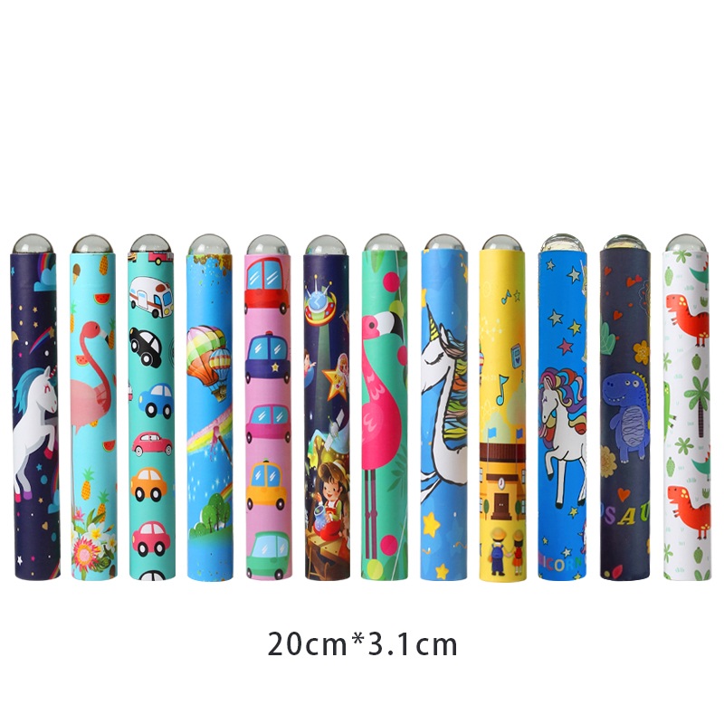Slim printed card kaleidoscope TS7802, 20 cm